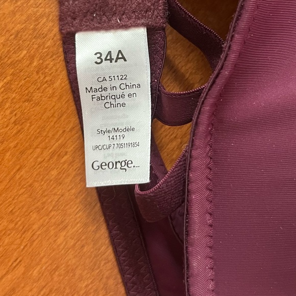 White Purple Bras, 34A - Picture 7 of 7